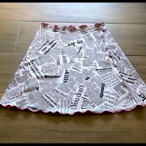 Reversible skirt by haystacks. Size medium